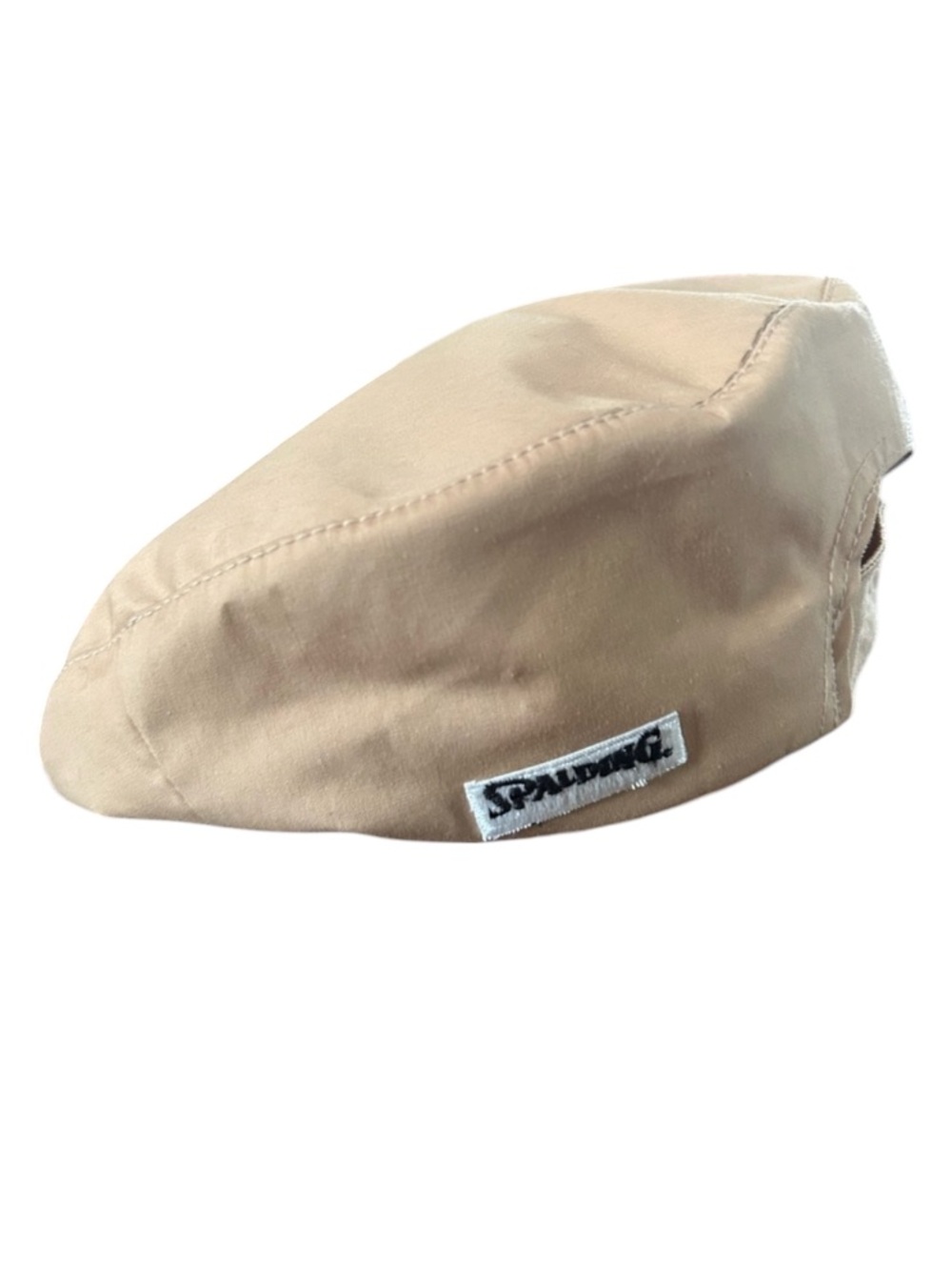 Vintage SPALDING Tan Golf Cap